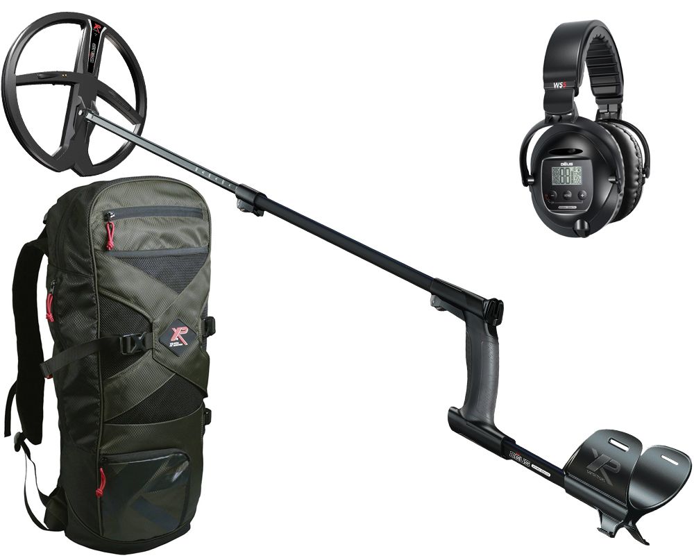 XP DEUS X35 28 RC WS5 Komplett-Set mit gratis XP Basic Rucksack